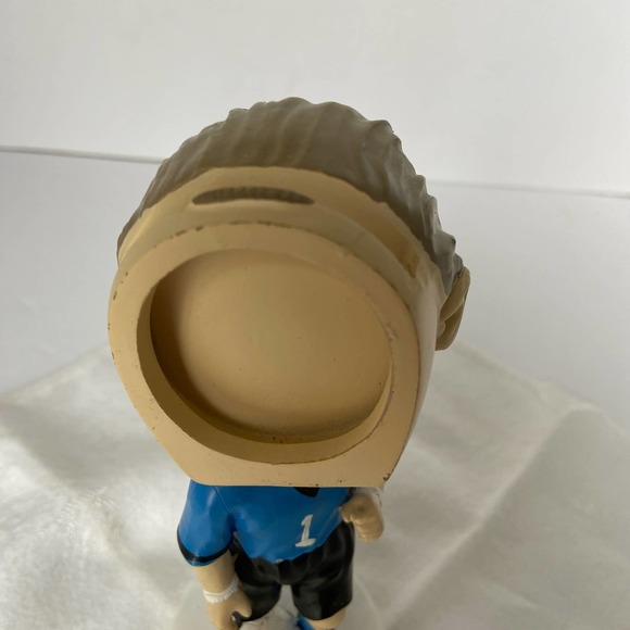 Soccer Photo Frame Sports Statue Cake Topper 6.5" Bobble Head - Picture 3 of 8